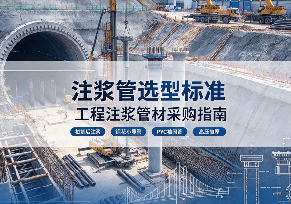 奇台注浆管选型标准